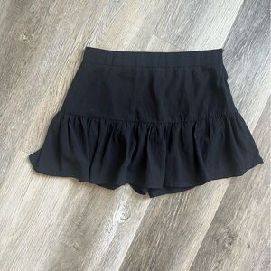 Talulah ruffle tiered mini skort